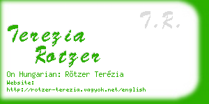 terezia rotzer business card